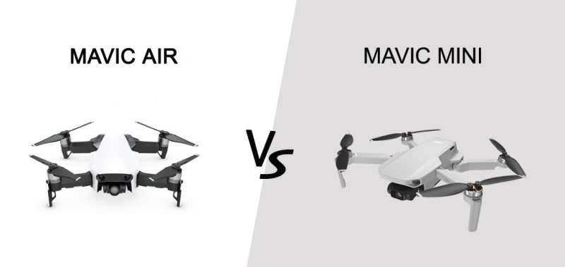 So sánh Mavic Mini và Mavic Air