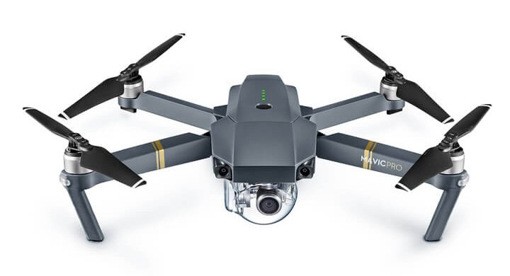 Mavic Pro là mẫu flycam có kết nối không dây với goggles