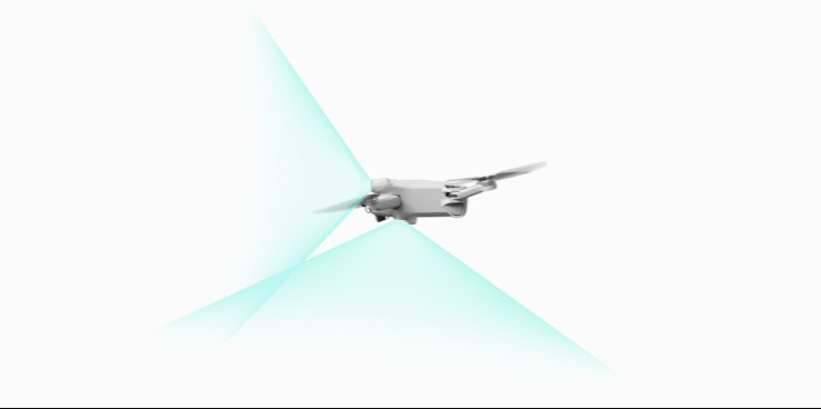 Hệ thống tránh chướng ngại vật 3 chiều giúp flycam bay an toàn hơn