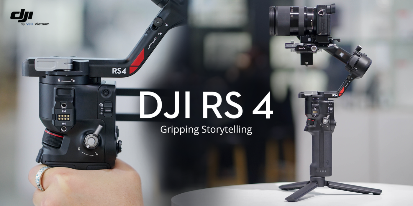 Gimbal DJI RS 4 Gripping Storytelling